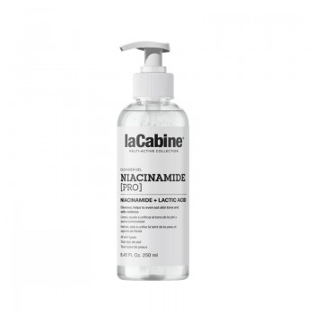 laCabine - NIACINAMIDE [Pro] Cleanser Gel Почистващ гел за лице с ниацинамид и млечна киселина 250 ml